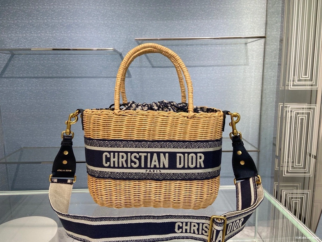 OldCobbler Bags BAG DIRO WICKER BASKET 0726
